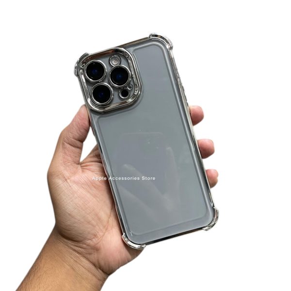 Bumper Transparent Attached Camera Protection Case For iphone