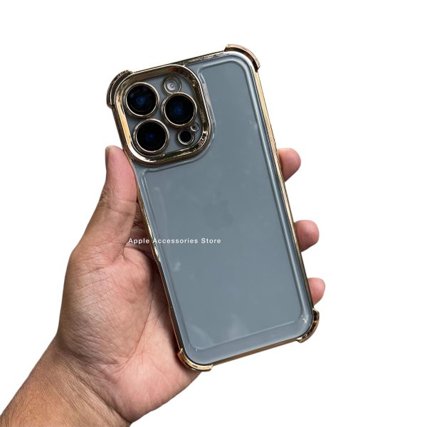 Bumper Transparent Attached Camera Protection Case For iphone