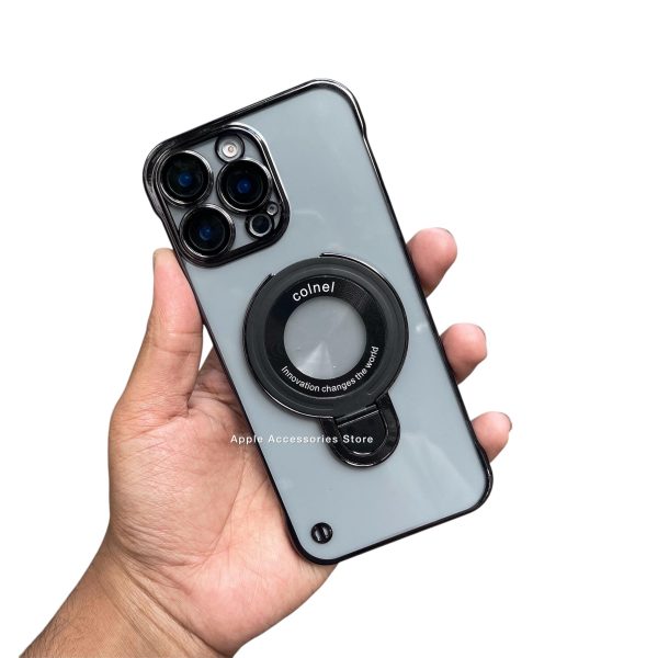 Colnel Magsafe Stand Frameless Case For iphone