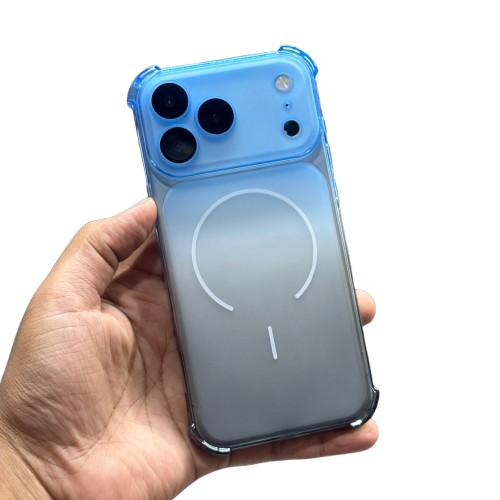 Dual Colour Magsafe Soft Camera Protection Case For iphone