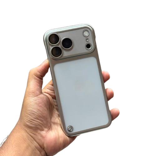 Matt Thin Frameless Case For iphone