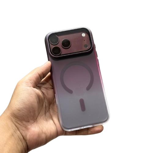 Premium Matt Window Magsafe Case For iphone